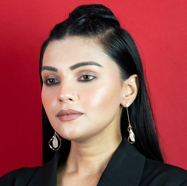 Radiant Teardrop Earrings