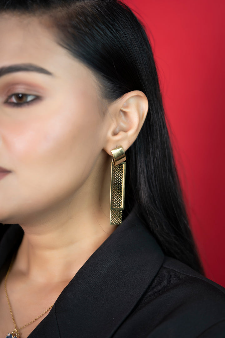 Modern Drop Earring