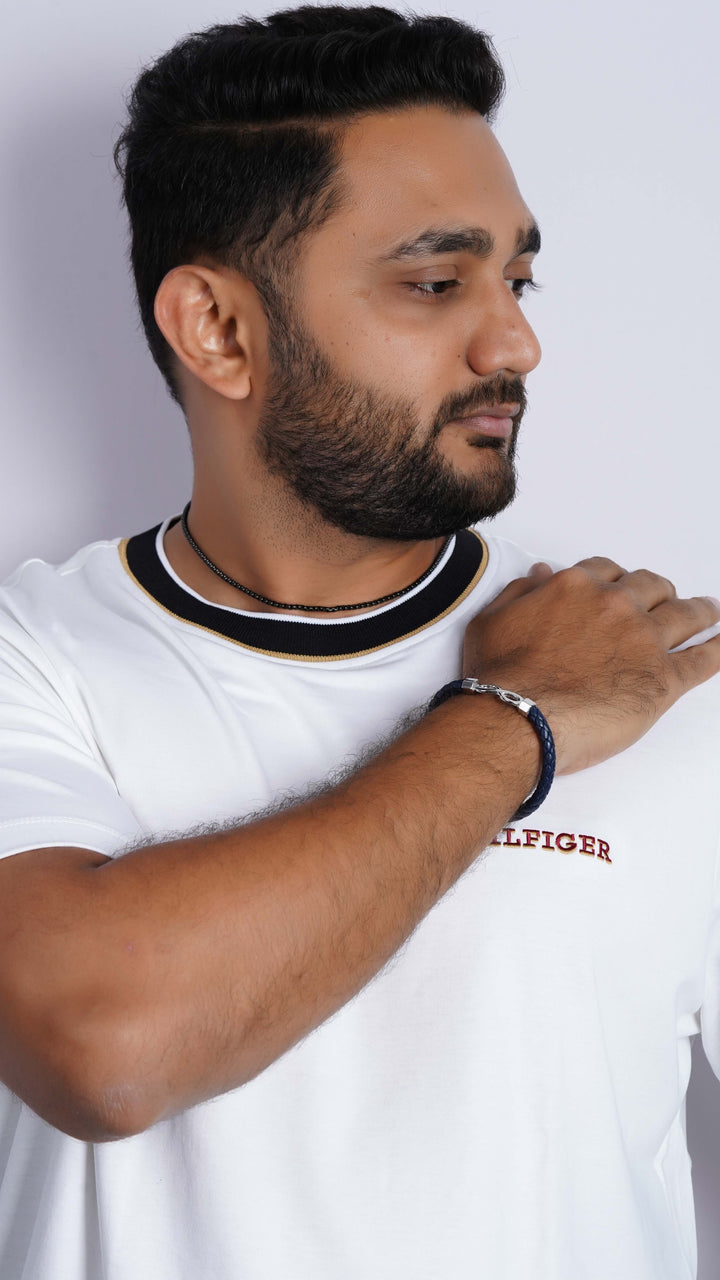 The Leather Infinity Men's Bracelet