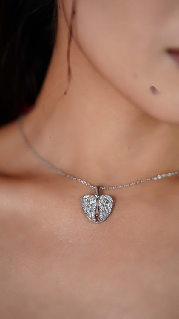 Angel Silver Necklace