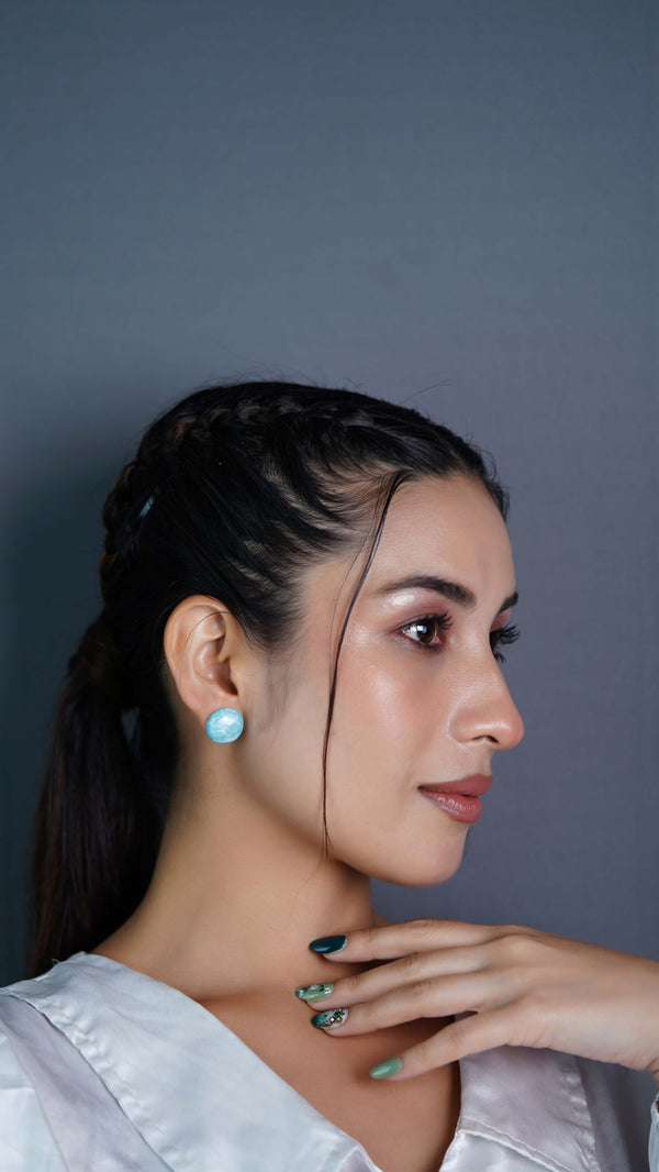 Marble Pearl -2 Way Earrings