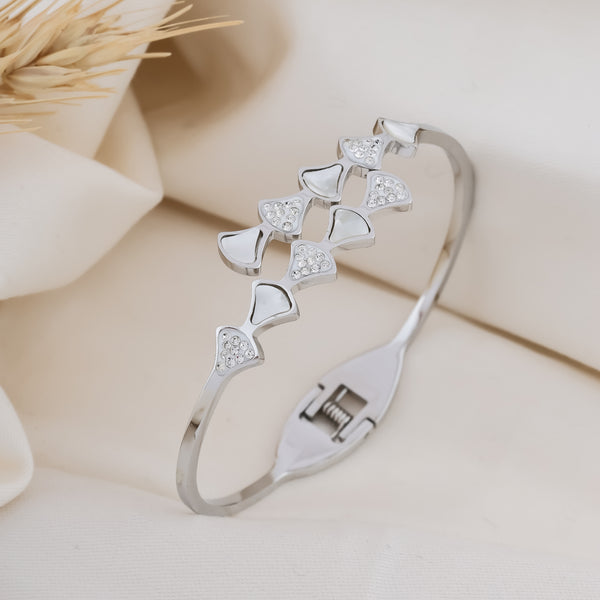 Shimmering Silver Bracelet