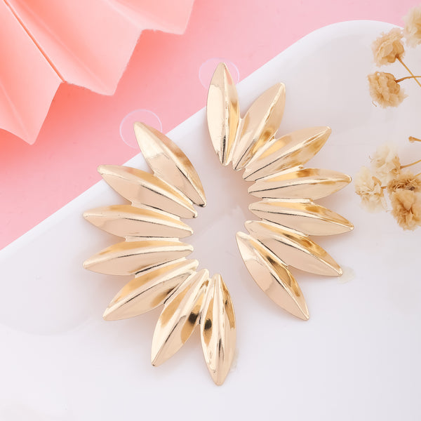 Golden Petal Earrings