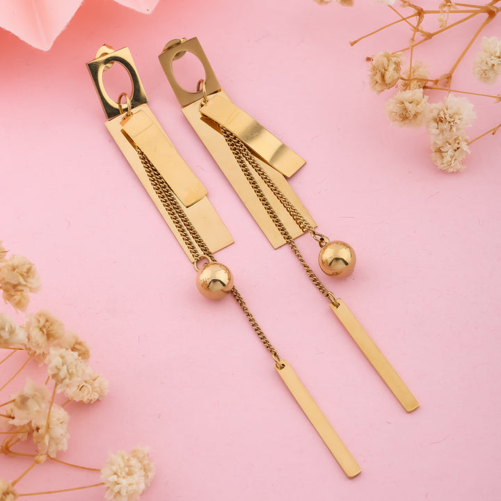 Rectangular Statement Earrings