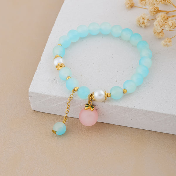 Serene Charm Beaded Bracelet