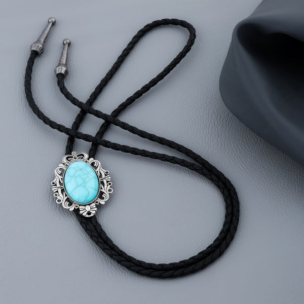 Turquoise Trail Bolo Tie